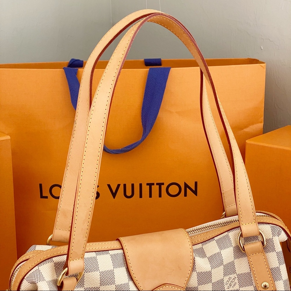 💎✨STRESA✨💎 Louis Vuitton Damier Azur Bag Auth! - Picture 7 of 9